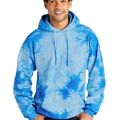 Front view of Crystal Tie-Dye Pullover Hoodie
