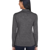 Back view of Ladies’ Kinetic Performance Quarter-Zip