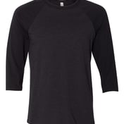 Front view of Three-Quarter Sleeve Baseball Tee