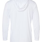 Back view of Momentum Hooded Long Sleeve T-Shirt