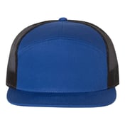 Front view of Seven-Panel Trucker Cap