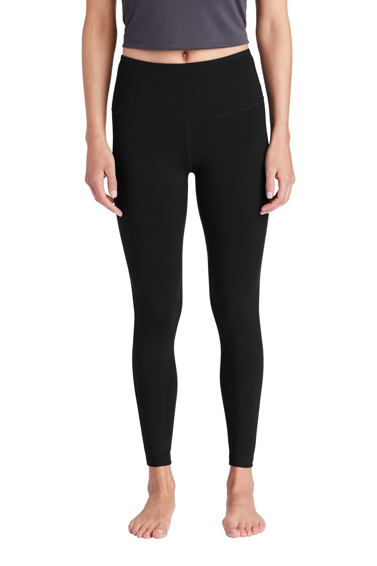 Front view of Ladies High Rise 7/8 Legging