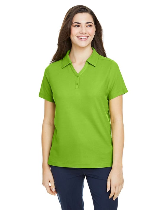 Front view of Women’s Fusion ChromaSoft™ Pique Polo
