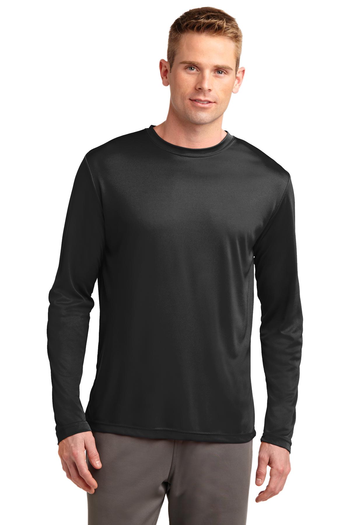 Front view of Tall Long Sleeve PosiCharge® Competitor Tee