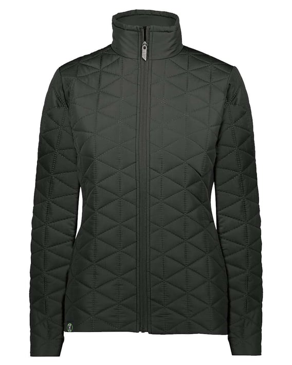 Front view of Women’s Repreve® Eco Quilted Jacket