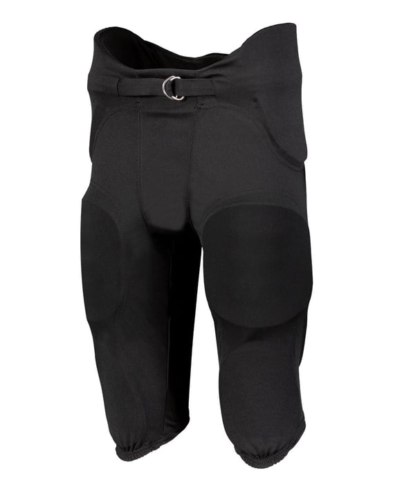 Front view of Youth Integrated 7-Piece Padded Football Pants