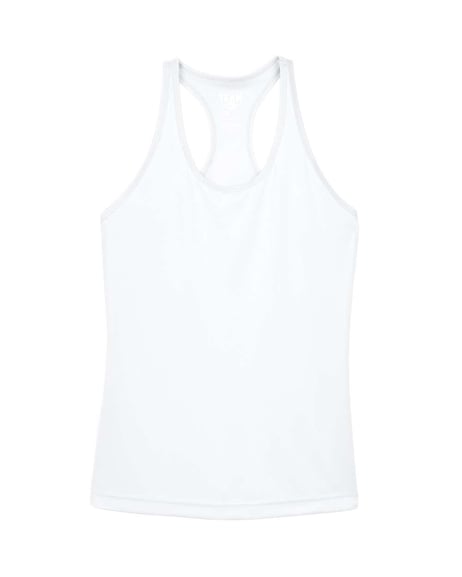 Front view of Women's Zone Performance Racerback Tank