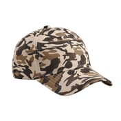 Front view of Structured Camo Hat
