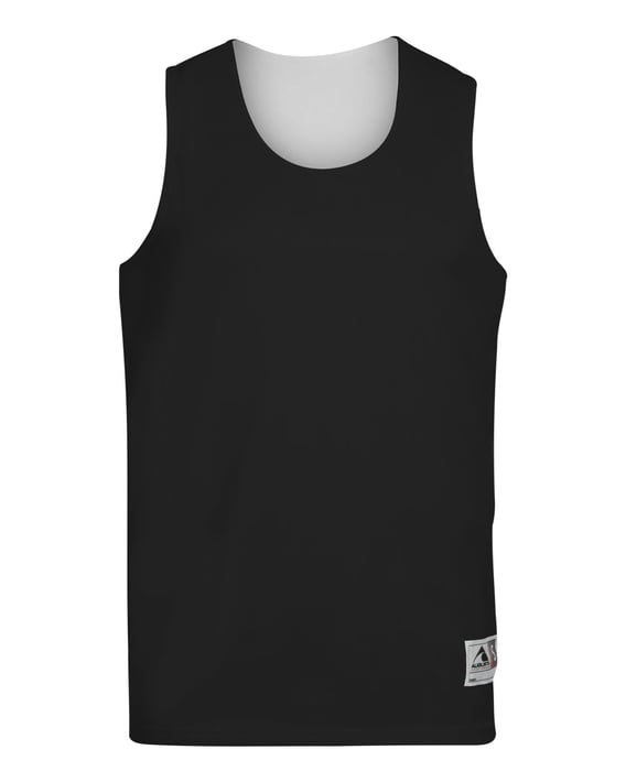 Front view of Youth Reversible Wicking Tank Top