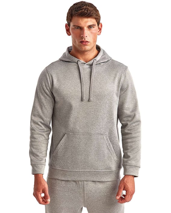 Front view of Spun Dyed Hooded Sweatshirt