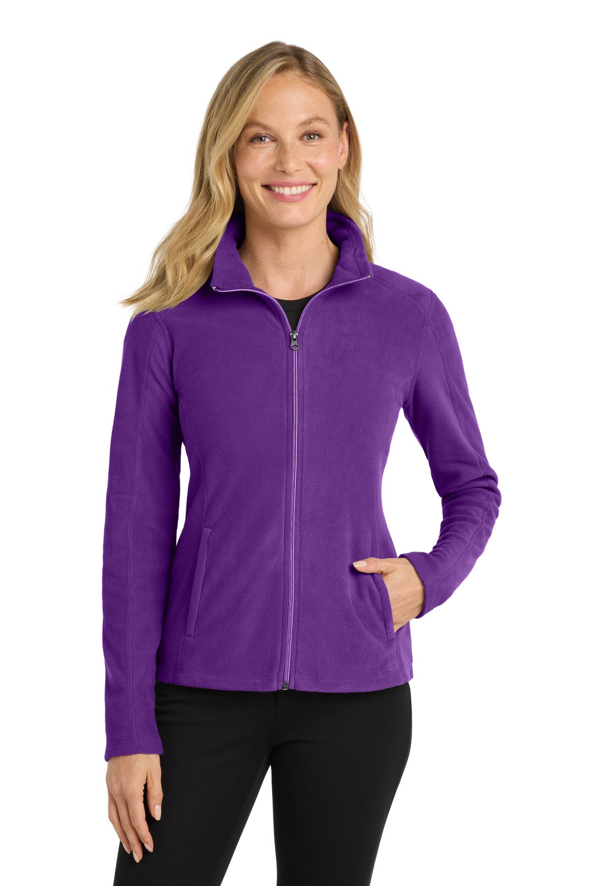 Front view of Women’s Microfleece Jacket