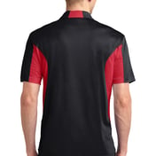 Back view of Tall Side Blocked Micropique Sport-Wick® Polo