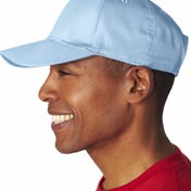 Side view of Adult Classic Cut Cotton Twill6-Panel Cap