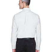 Back view of Men’s Classic Wrinkle-Resistant Long-Sleeve Oxford