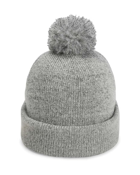Front view of The Mammoth Cuffed Beanie