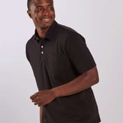 Side view of Pique Polo