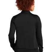 Back view of Ladies Performance Terry Full-Zip Cowl