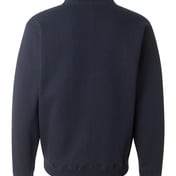 Back view of Heavyweight Fleece Quarter-Zip Sweatshirt