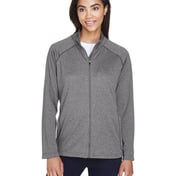 Front view of Ladies’ Stretch Tech-Shell® Compass Full-Zip