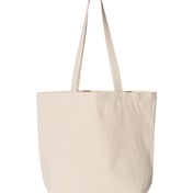 Back view of Large Canvas Tote