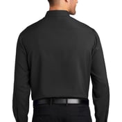 Back view of Long Sleeve Performance Staff Shirt