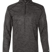 Front view of Tonal Blend Quarter-Zip Pullover