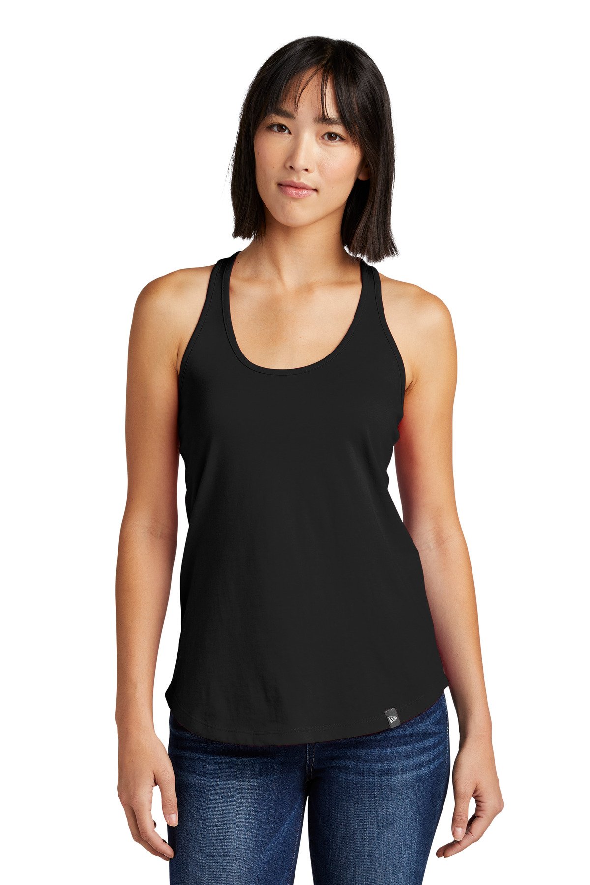 Front view of Ladies Heritage Blend Racerback Tank