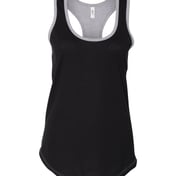 Front view of Women’s Ideal Colorblocked Racerback Tank