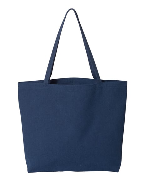 Front view of Seaside Pigment-Dyed Large Tote