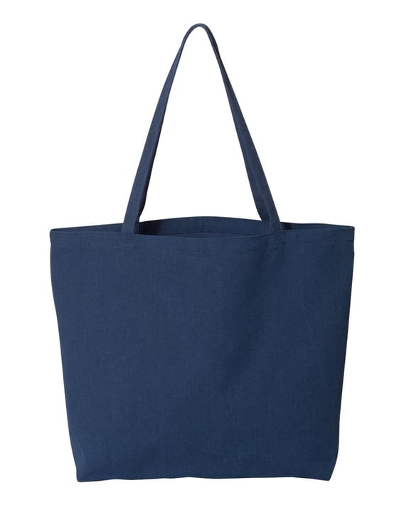 Front view of Seaside Pigment-Dyed Large Tote