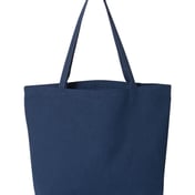 Front view of Seaside Pigment-Dyed Large Tote