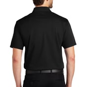 Back view of Tall Tech Pique Polo