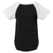 Back view of Infant Baseball Fine Jersey Bodysuit