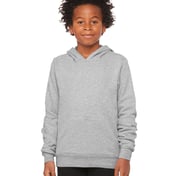 Front view of Youth Sponge Fleece Pullover Hooded Sweatshirt