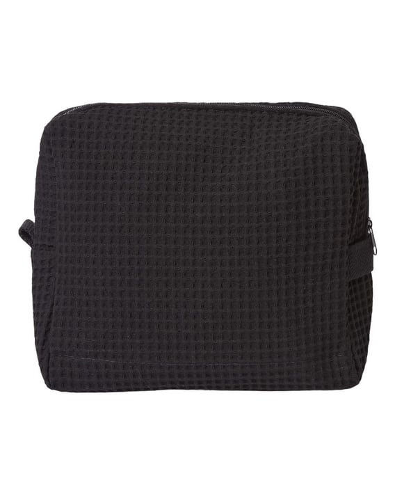 Front view of Tammy Waffle Weave Spa Bag