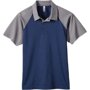 Front view of Command Snag-Protection Colorblock Polo