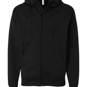 Front view of Poly-Tech Full-Zip Hooded Sweatshirt