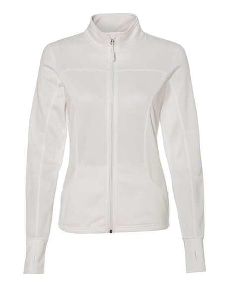 Front view of Women's Poly-Tech Full-Zip Track Jacket