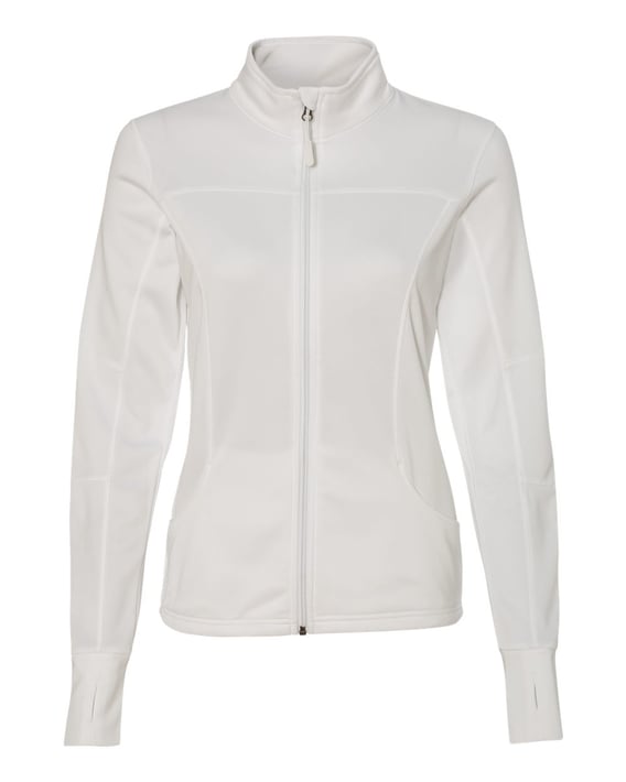 Front view of Women’s Poly-Tech Full-Zip Track Jacket