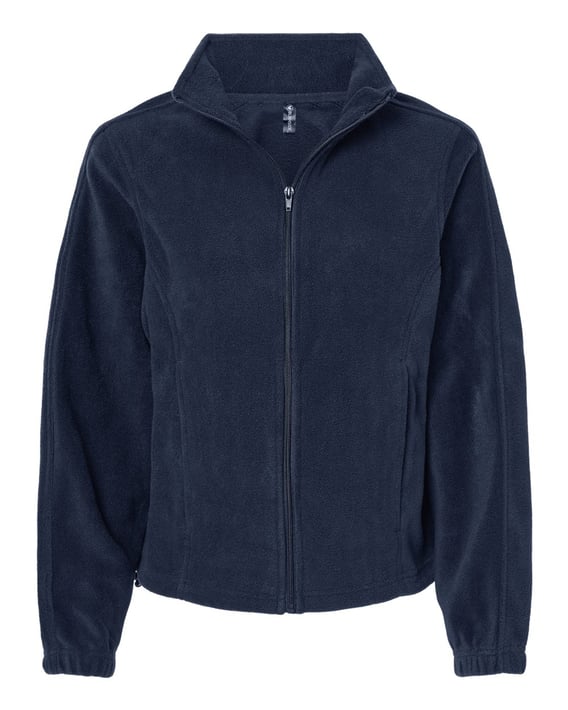 Front view of Women’s Polar Fleece Full-Zip Jacket