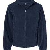Front view of Women’s Polar Fleece Full-Zip Jacket
