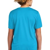 Back view of Youth PosiCharge&reg; Re-Compete Tee