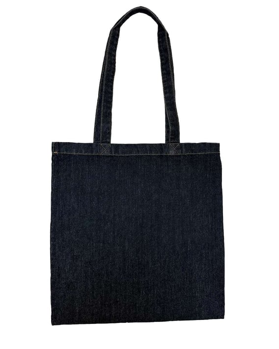 Front view of Denim Tote