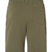 Back view of Midweight Fleece Shorts