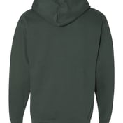 Back view of Midweight Hooded Sweatshirt
