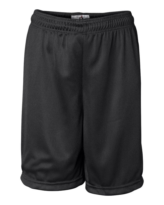 Front view of Youth Mini Mesh 6” Inseam Shorts