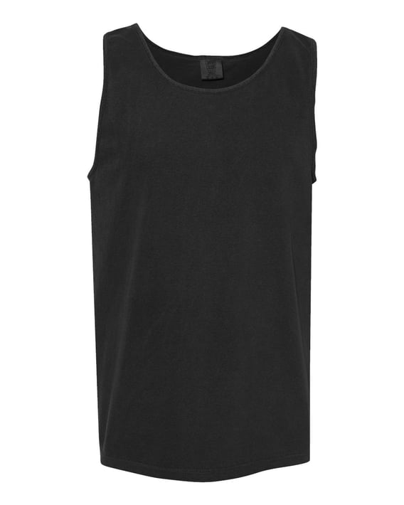 Front view of Garment-Dyed Heavyweight Tank Top