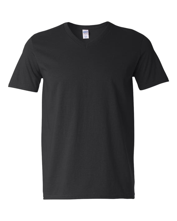 Front view of Softstyle® V-Neck T-Shirt