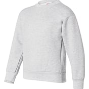 Side view of Ecosmart® Youth Crewneck Sweatshirt