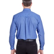 Back view of Men’s Wrinkle-Resistant End-on-End